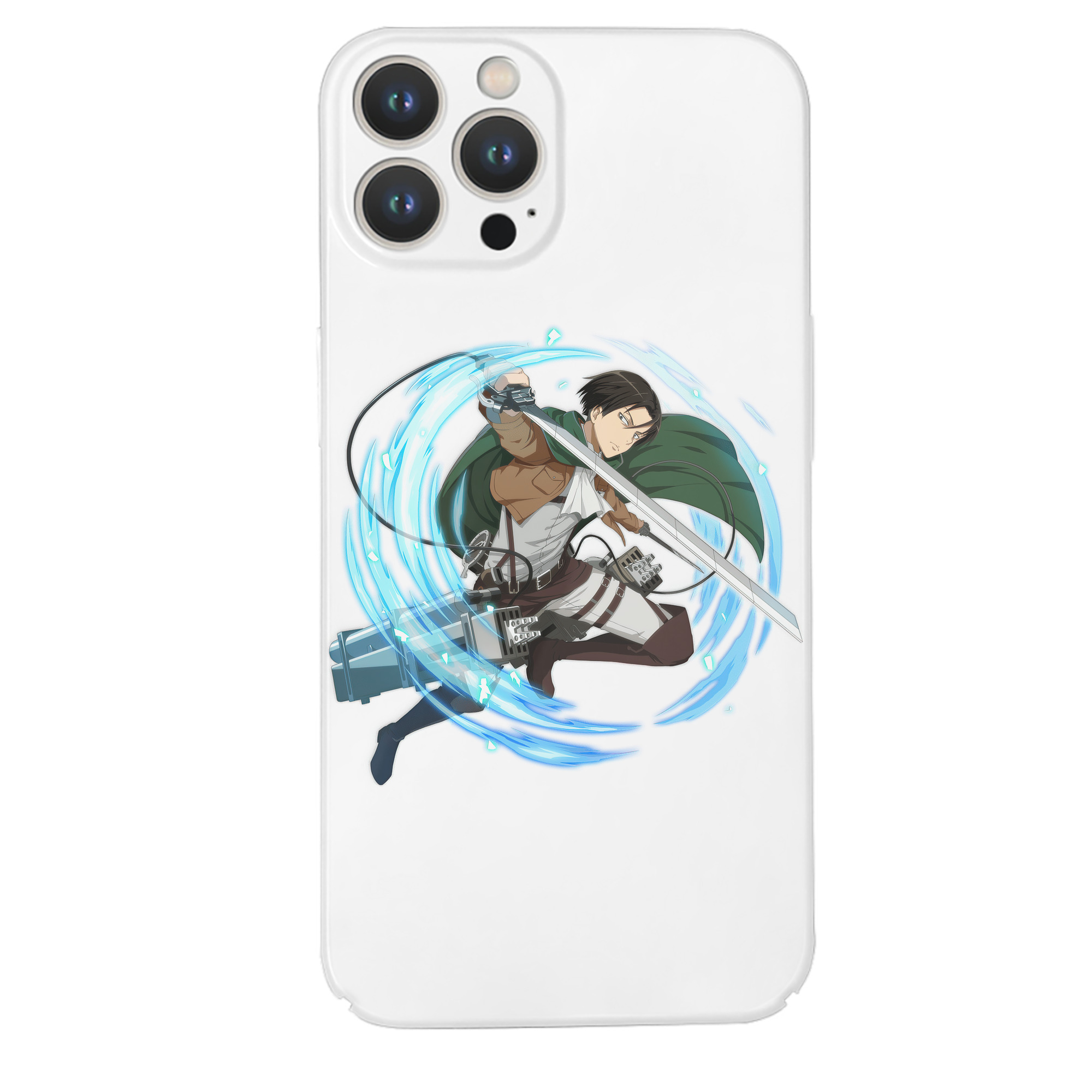 （画像用） 進撃の巨人 リヴァイ·アッカーマン Attack on Titan Levi Ackerman 【iPhone 14シリーズ対応】ハードケース